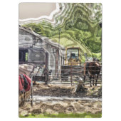 農業 クリップボード (裏面)