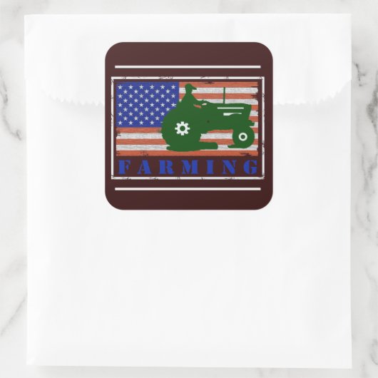 農業 スクエアシール (バッグ)