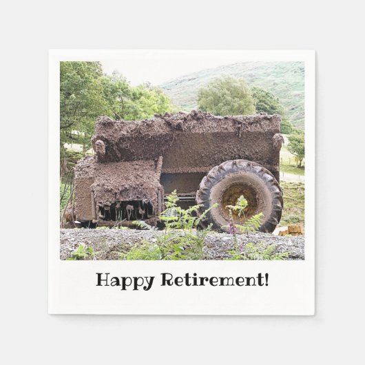 農業 スタンダードカクテルナプキン (正面)