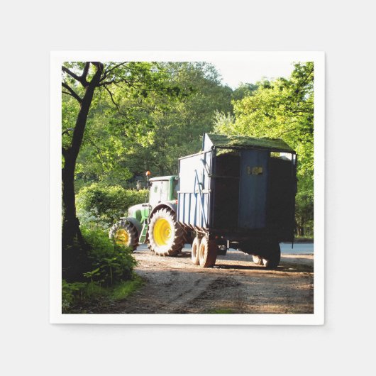 農業 スタンダードカクテルナプキン (正面)