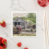 農業 スタンダードカクテルナプキン (インサイチュ)