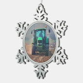 農業 スノーフレークピューターオーナメント (右)