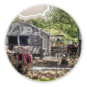 農業 セラミックノブ (正面)