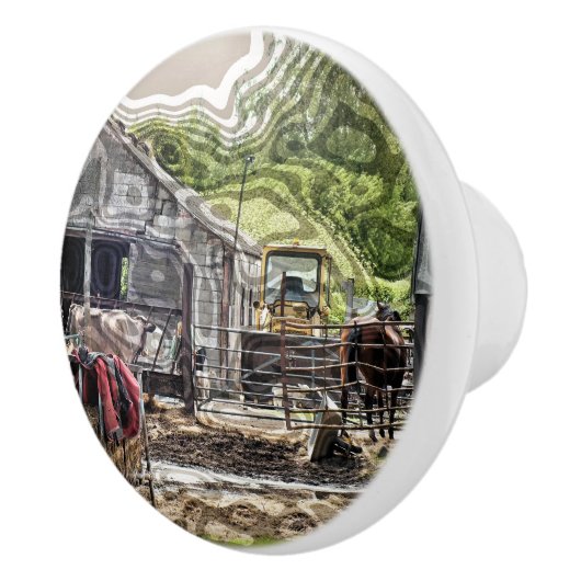 農業 セラミックノブ (右)