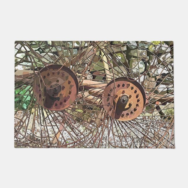 農業 ドアマット (正面)