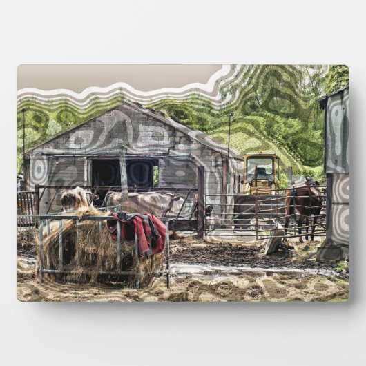 農業 フォトプラーク (正面)