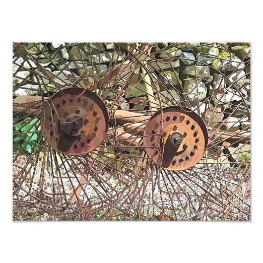 農業 フォトプリント            (正面)