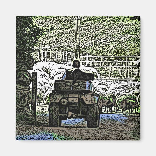 農業 マグネット (正面)