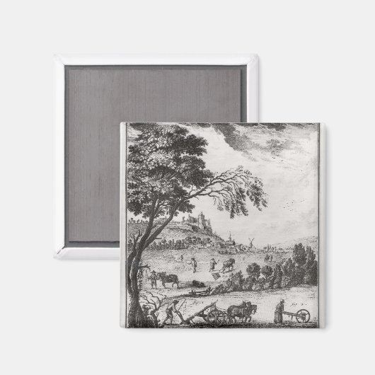 農業 マグネット (正面/裏面)