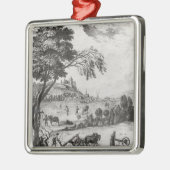 農業 メタルオーナメント (左)