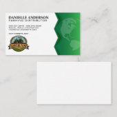 農業 | 世界地図 名刺 (正面/裏面)