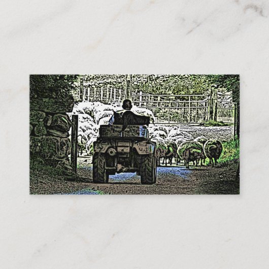 農業 名刺 (正面)