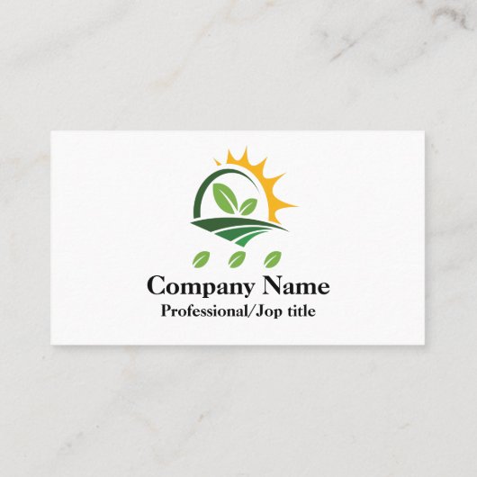 農業 名刺 (裏面)