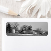 農業-差出人住所ラベル ラベル (インサイチュ)