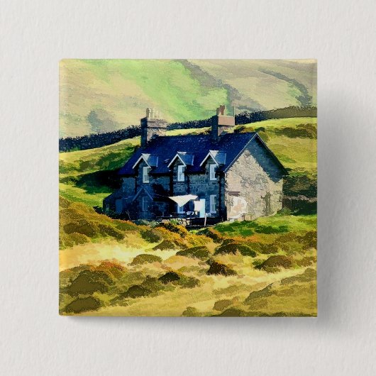 農業 缶バッジ (正面)