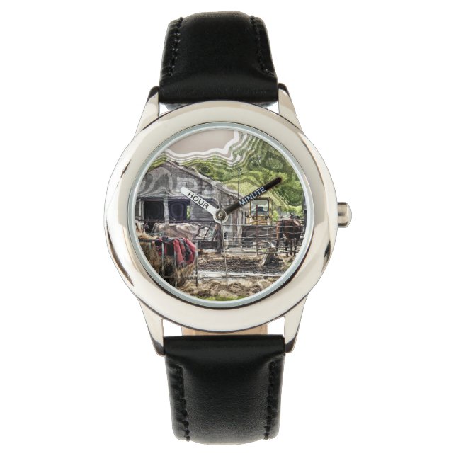 農業 腕時計 (正面)