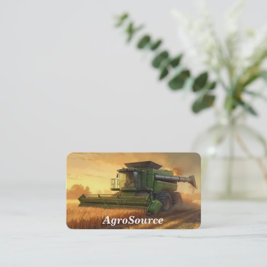 農業 / 農場 / 農業 名刺 (スタンド正面)