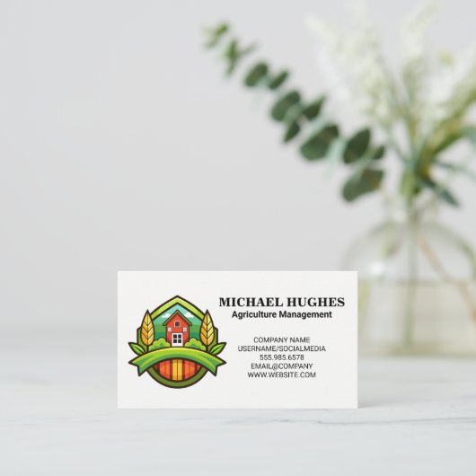 農業 | 農業 名刺 (スタンド正面)