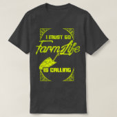 農業 Tシャツ (デザイン正面)