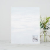 農機具冬の雪景色レターヘッド (スタンド正面)