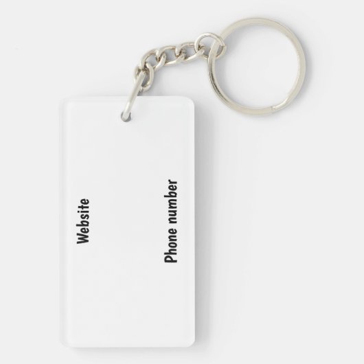 農牧場又は厩名馬騎手 キーホルダー (裏面)