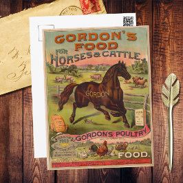 農産動物食広告品エフェラ ポストカード