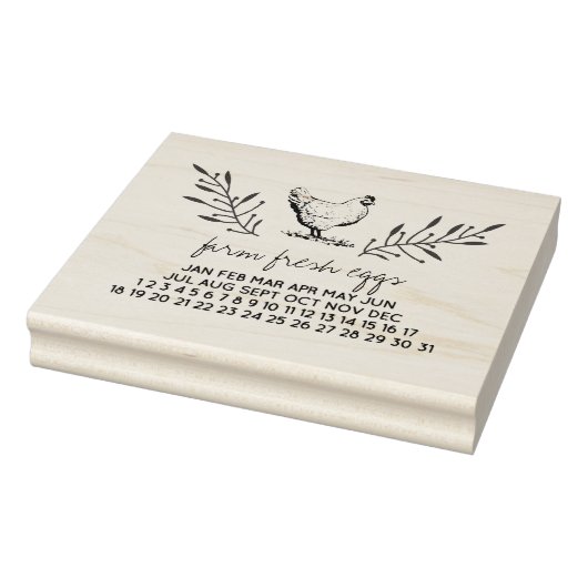 農産卵デート卵カートン切手 ラバースタンプ (スタンプ)