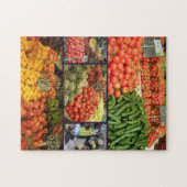 農産物のコラージュのパズル02 ジグソーパズル (横)