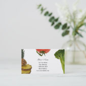 農産物のトリオの名刺 名刺 (スタンド正面)