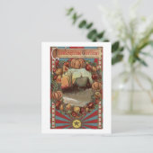 農産物の多い国の縁ど舞台 ポストカード (スタンド正面)