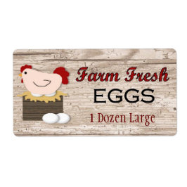 農産生卵の製品ラベル ラベル