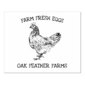 農産生卵カートンスタンプ ラバースタンプ (インプリント)