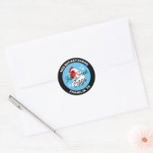 農産生卵カートンラベル ラウンドシール (封筒)