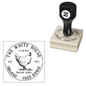 農産生卵スタンプ |卵パーソナライズされた箱 ラバースタンプ (押印)