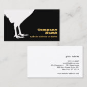 農産生卵チキンビジネスカード 名刺 (正面/裏面)