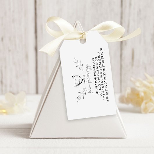 農産生卵デイト卵カートン製品ラベル ギフトタグ