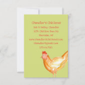 農産生卵ビジネスチキンヘン カード (正面)