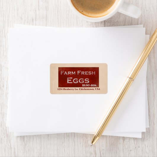 農産生卵ラベル ラベル (インサイチュ)