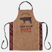 農産直営酪農 エプロン (正面)