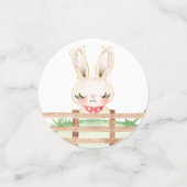 農産赤ちゃん動物赤ちゃんシャワー紙吹雪 コンフェッティ (スモール正面)