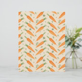 農産鮮人参パターンフラット紙シート (スタンド正面)