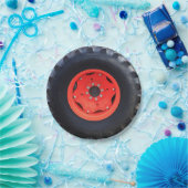 農用トラクタホイール ペーパープレート (パーティー)