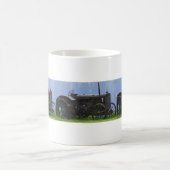 農用トラクタ重機運搬作業車 コーヒーマグカップ (中央)