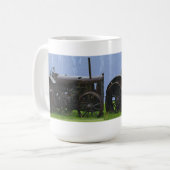 農用トラクタ重機運搬作業車 コーヒーマグカップ (正面左)