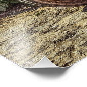 農用素朴トラクター フォトプリント            (角)