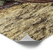 農用素朴トラクター ポスター (角)