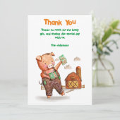 農畜生誕生会 サンキューカード (スタンド正面)