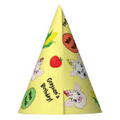 農畜生誕生会 パーティーハット (裏面)