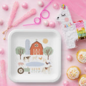 農畜生誕生会 ペーパープレート (パーティー)