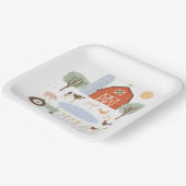 農畜生誕生会 ペーパープレート (傾斜あり)